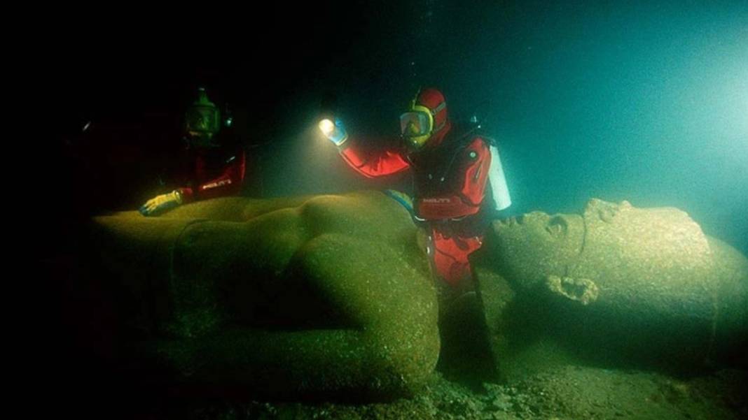 Akdeniz'de tarihe geçecek keşif! İşte bin yıllık su altı şehri... 6